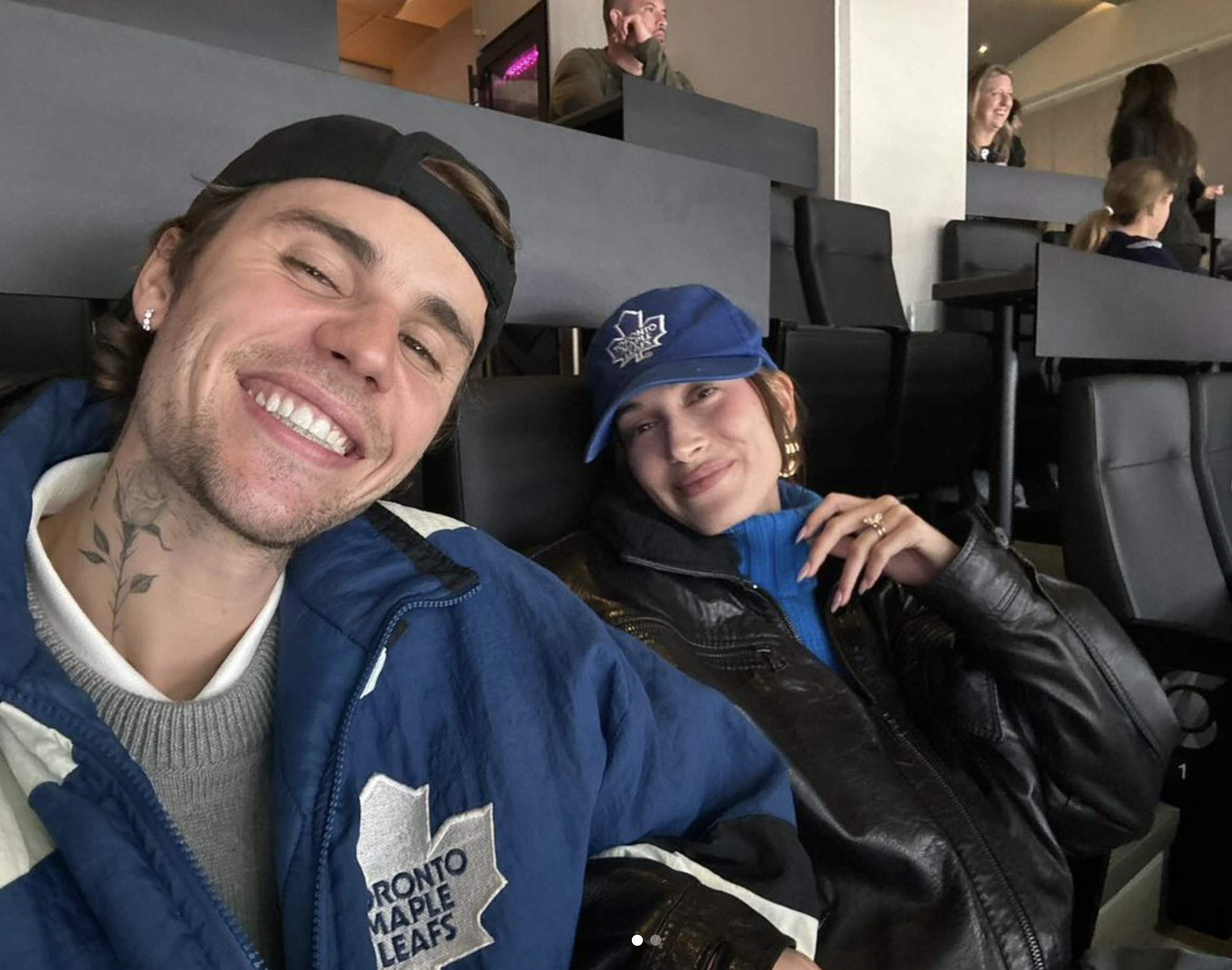 賈斯汀比伯（Justin Bieber）與海利（Hailey）