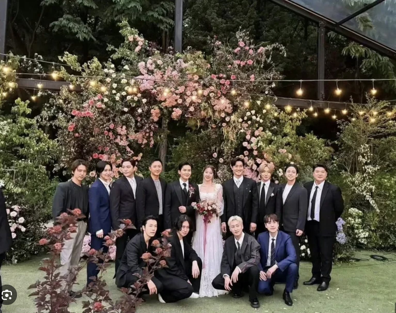 厉旭婚礼SJ全员到齐