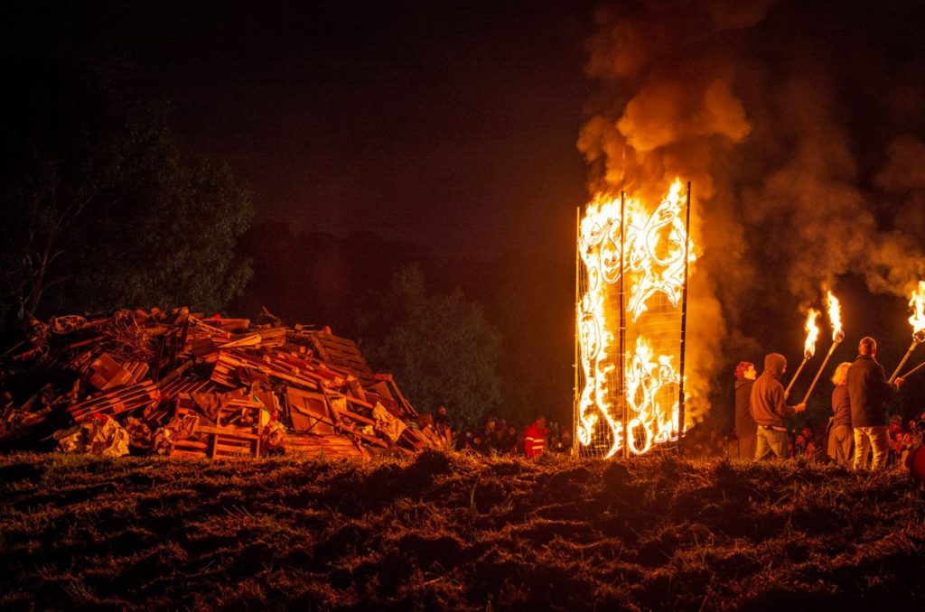 Winter Solstice Bonfire