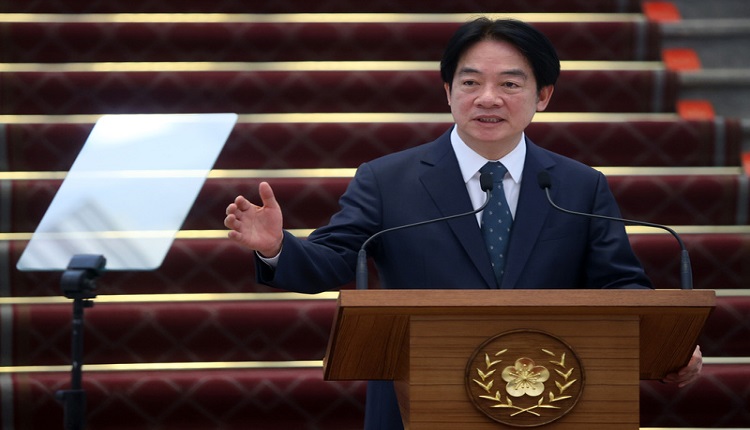 赖清德就任总统后首次敞厅谈话