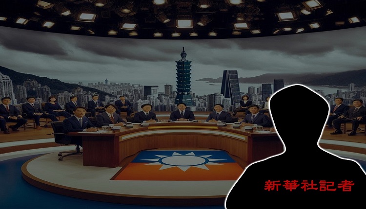台湾传出中共官媒新华社驻台记者赵博“进驻”某电视台政论节目。
