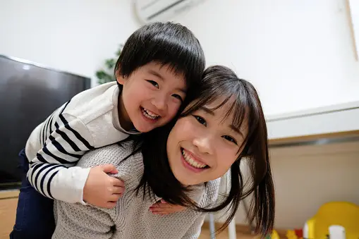 Asian mum