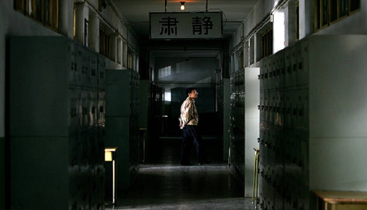 2005年在北京举行的国家公务员资格考试考场