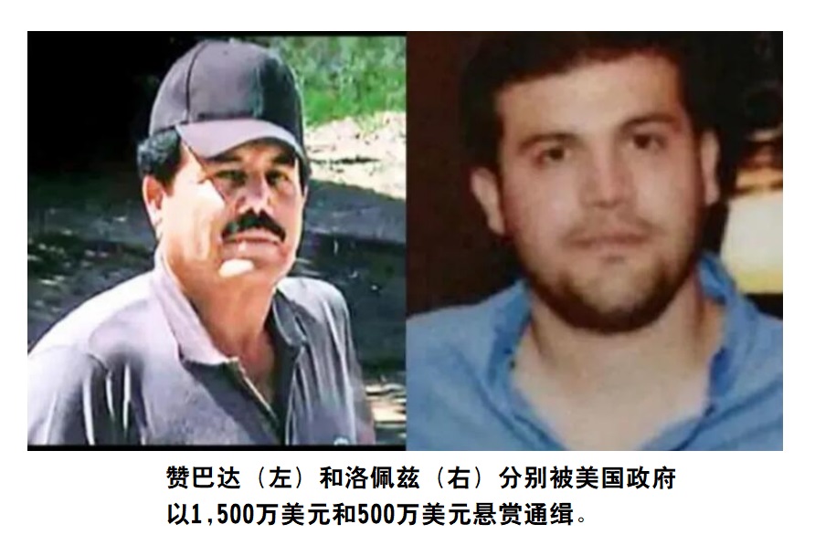 赞巴达（左）和洛佩兹（右）