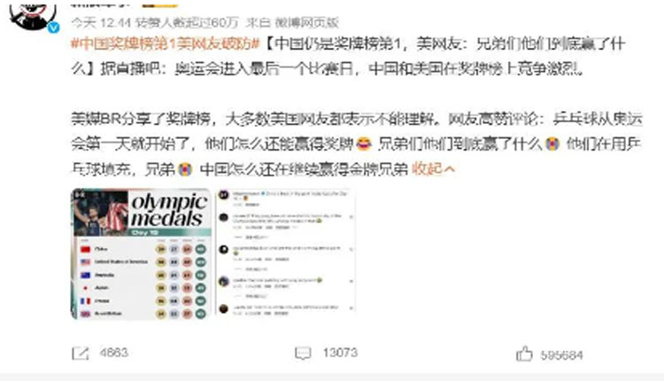 奧運會結束了，誰該破防？