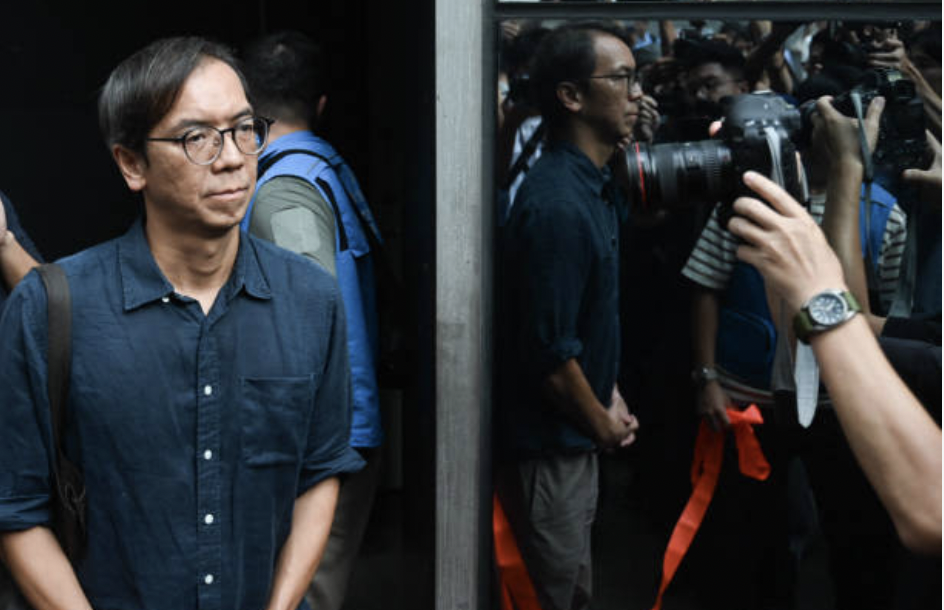香港立场新闻前总编锺沛权