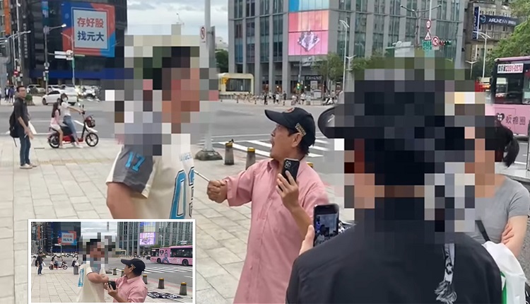 在台滋扰港人活动 两名中国游客被台方要求出境