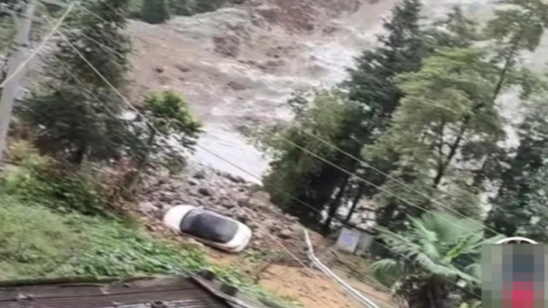 贵州织金县山体垮塌致6人死亡