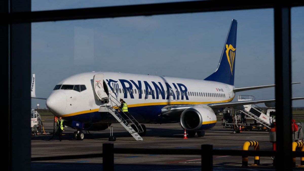 愛爾蘭廉價航空公司 Ryanair 的飛機