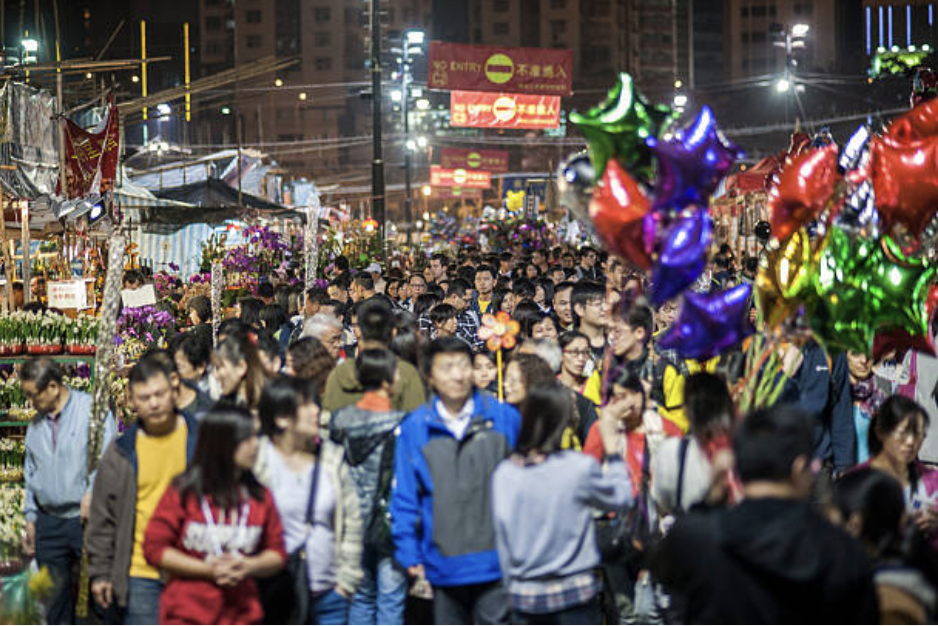 香港维园年宵市场