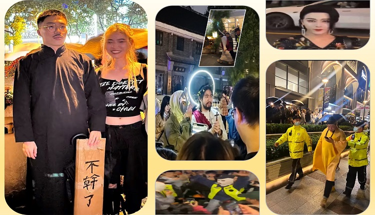 被批「怕鬼的政權」 中共在多地打壓扮裝民眾